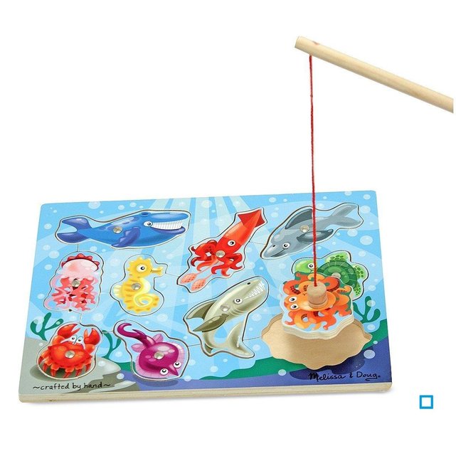 Pêche à la ligne bois magnétique Melissa Et Doug | La Redoute Pêche à la ligne bois magnétique Melissa Et Doug | La Redoute