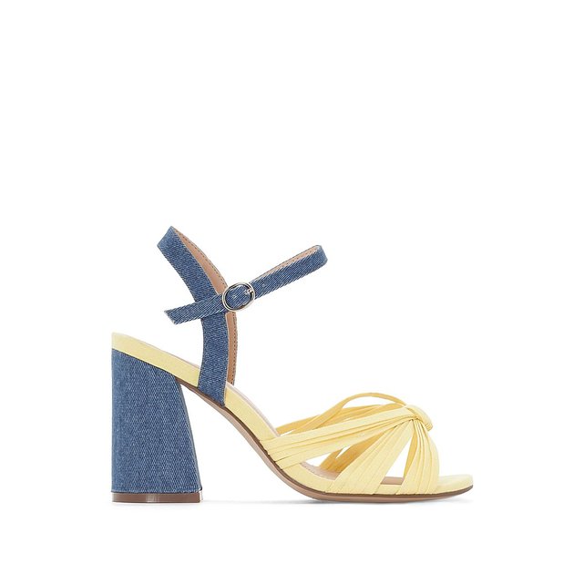 talon jaune et Sandales Collections flare La denim Redoute BqSwvSYX