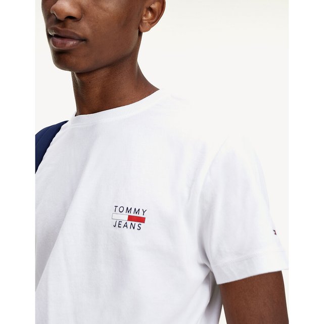 tommy jeans chest logo tee