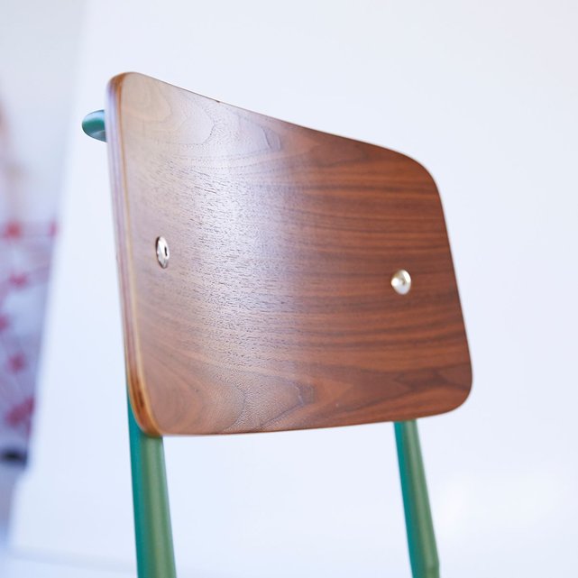 Chaise en métal et bois Mio Chaise en métal et bois Mio
