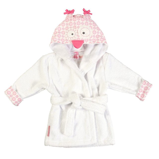 Peignoir enfant à capuche blanc Little Crevette | La Redoute