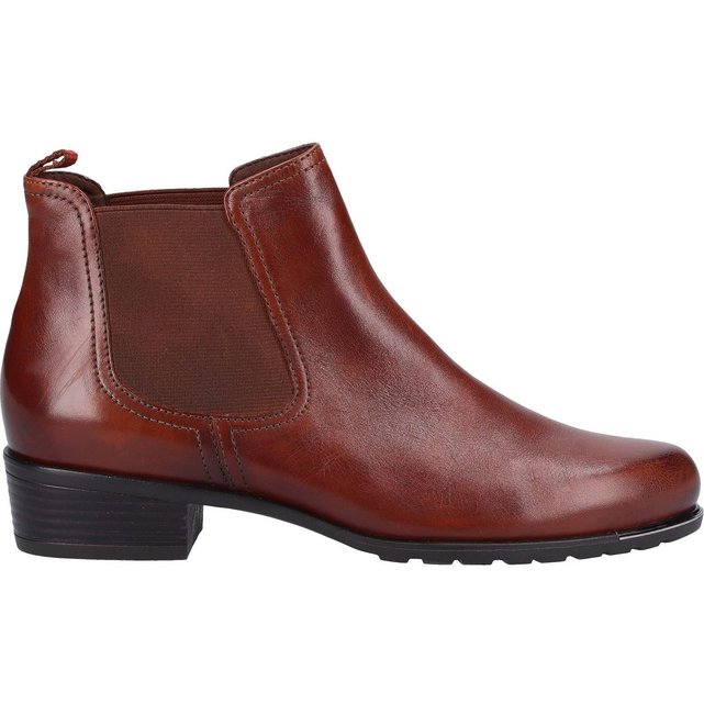 bottines caprice marron