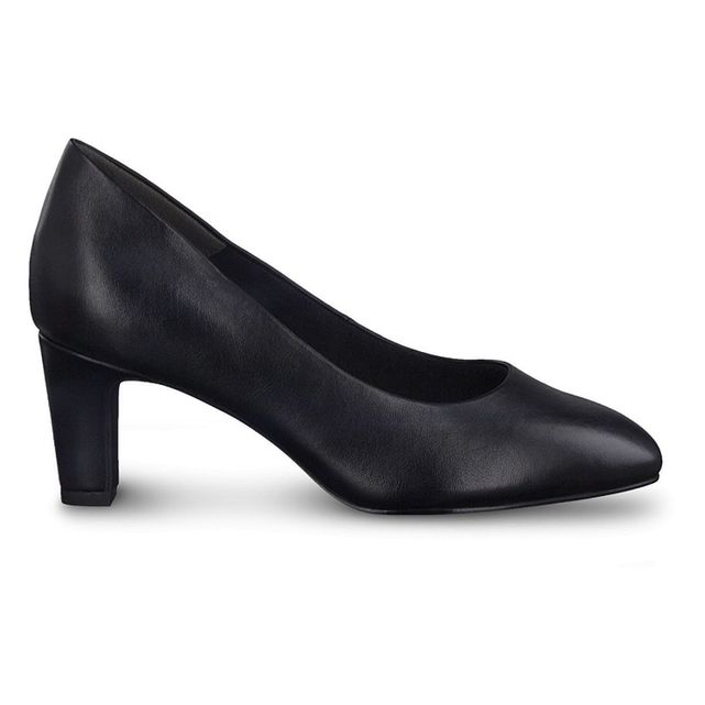 Tamaris Escarpin compens\u00e9 noir style d\u00e9contract\u00e9 Chaussures Escarpins Escarpins compensés 