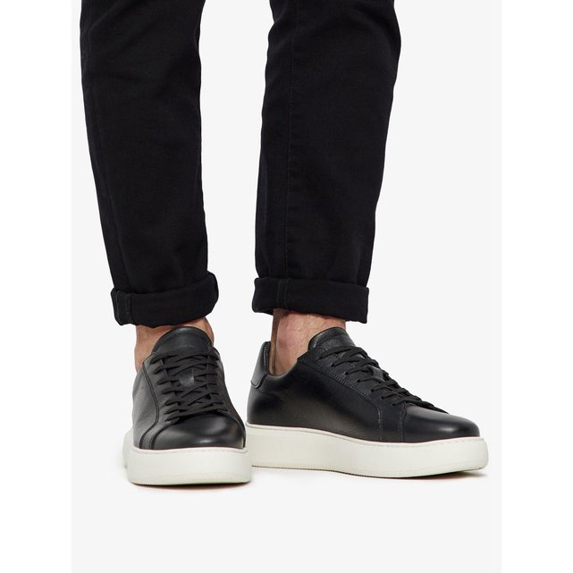 Baskets chaussure pour hommes à lacets Bianco La Redoute Baskets chaussure pour hommes à lacets Bianco La Redoute