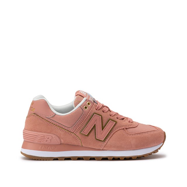 new balance beige et rose 574