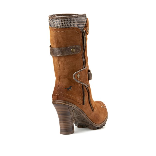 bottines talon plat homme