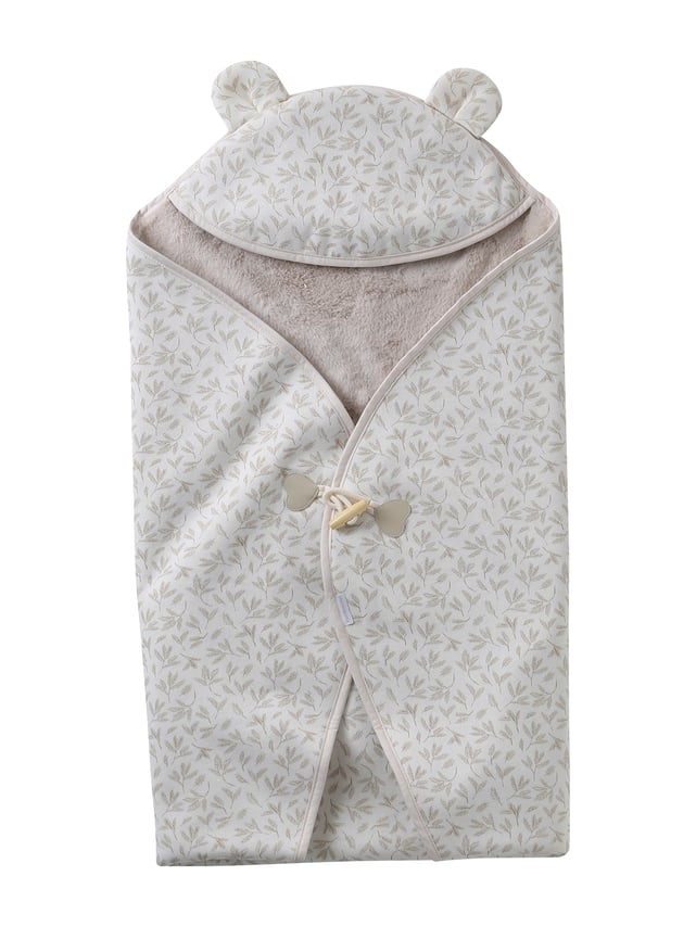 VERTBAUDET Nid D'Ange Ourson Transformable Kaki – 2 En 1 Tapis à Langer + Peluche Bébé