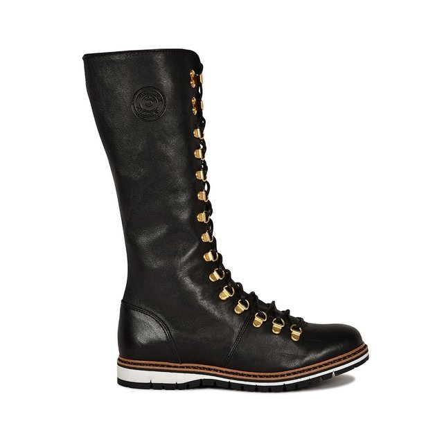 bottes hautes lacets