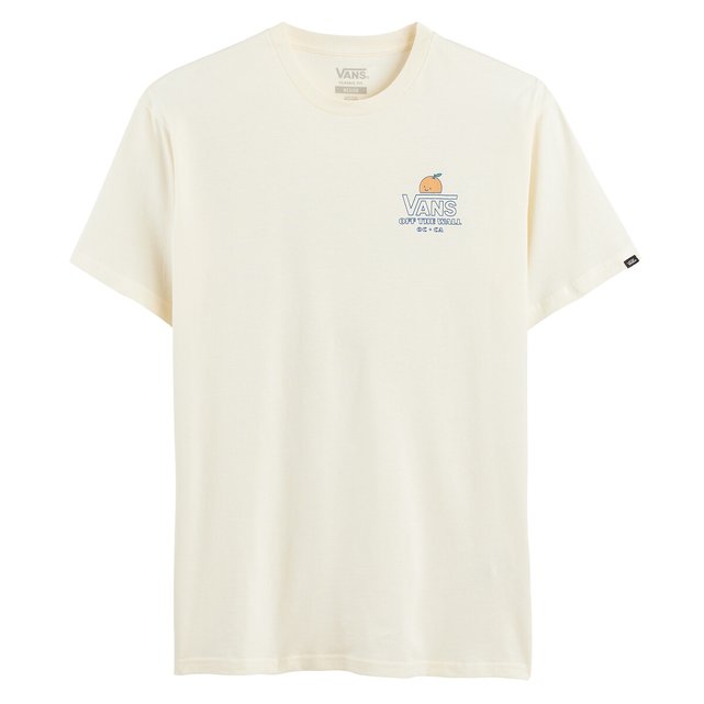 T shirt maniche corte grown bianco sporco Vans La Redoute
