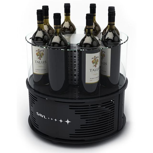 MichaelNoll Refroidisseur à Champagne Et Vin XXL En Aluminium Argent - 38 Cm - Élégant Et Robuste Pour Fêtes