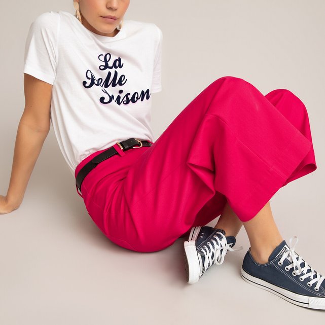 7/8-Hose mit hohem Bund  LA REDOUTE COLLECTIONS image 0