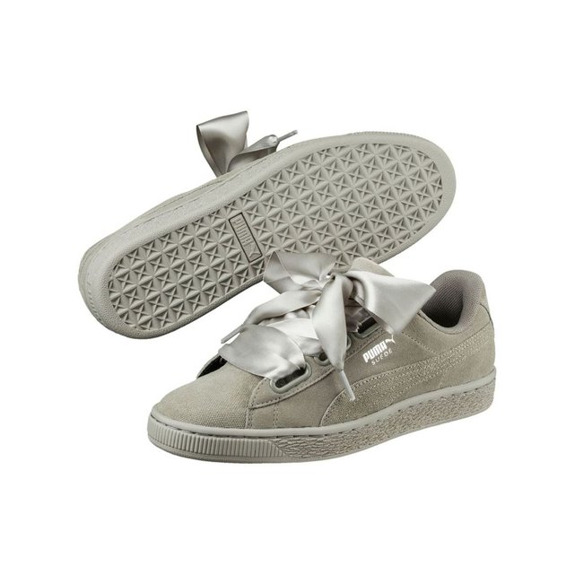 puma heart suede grise puma heart suede grise