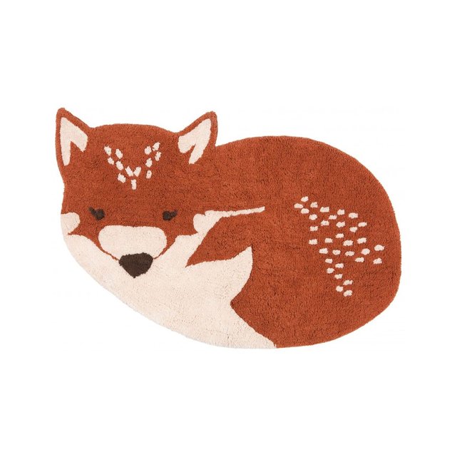 Tapis Enfant Renard Multicolore Decoloopio La Redoute Tapis Enfant Renard Multicolore Decoloopio La Redoute