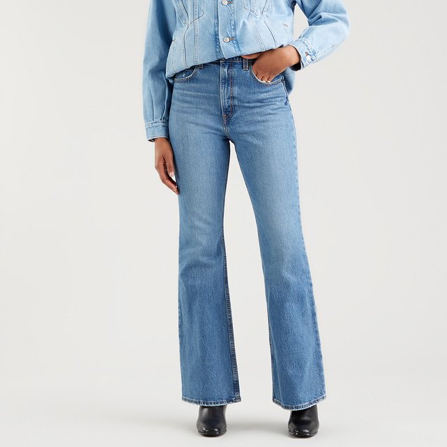 70's high flare jeans with high waist sonoma walks Levi's | La Redoute