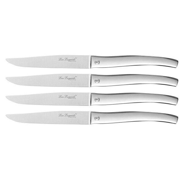 Coffret de 4 couteaux à steak Alphonse Ecorce LOU LAGUIOLE - Ambiance &  Styles