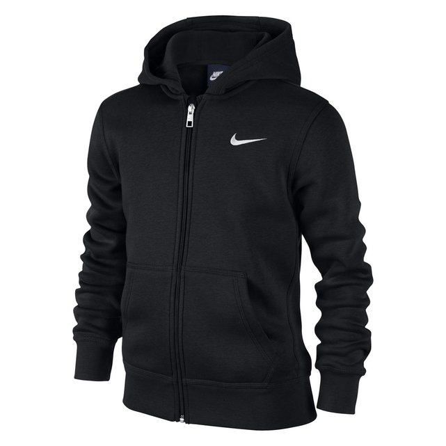 Sweat zippé à capuche 6 - 16 ans noir Nike | La Redoute