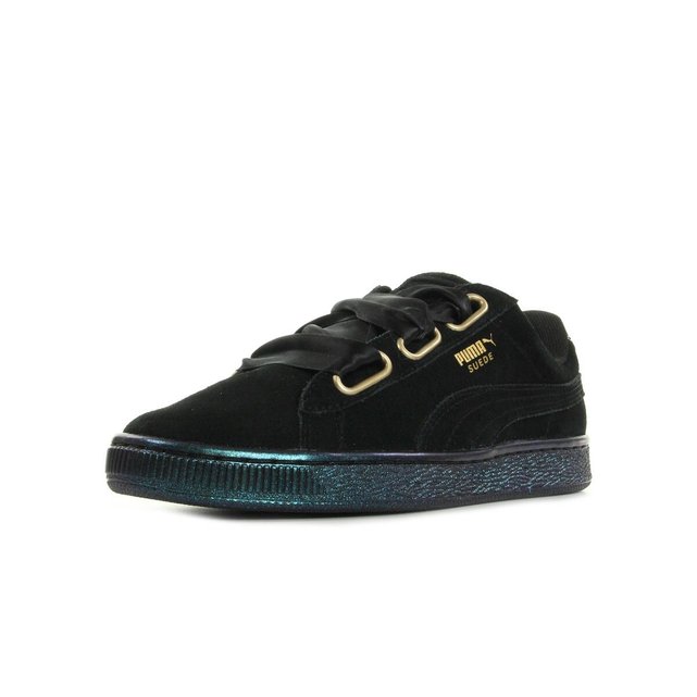 puma suede satin noir puma suede satin noir