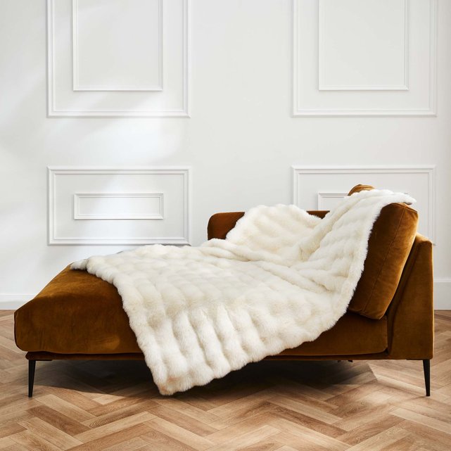 Plaid Douceur D'Intérieur In Flanella 125x150 Cm, Colore Grigio Unito, 100% Poliestere, Lavabile A 30°
