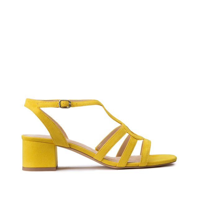 multi strap heeled sandals