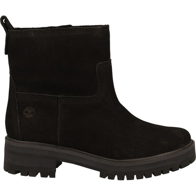 timberland cuir noir