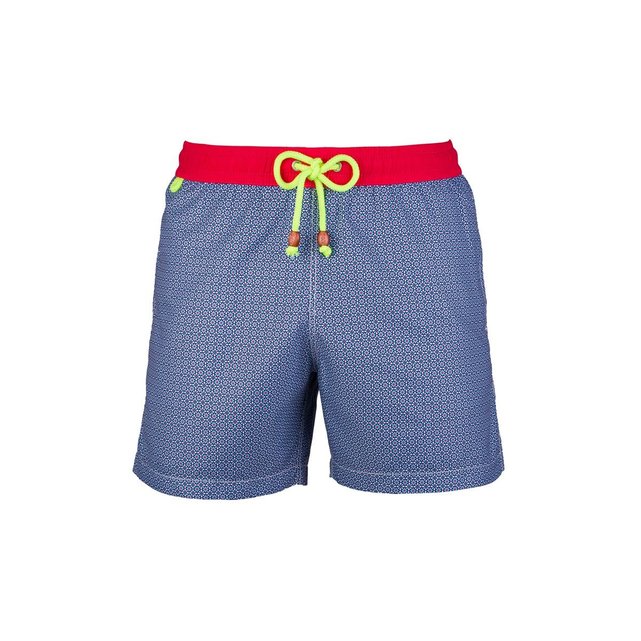 Short de bain imprimé red azulejos bleu Gili'S | La Redoute