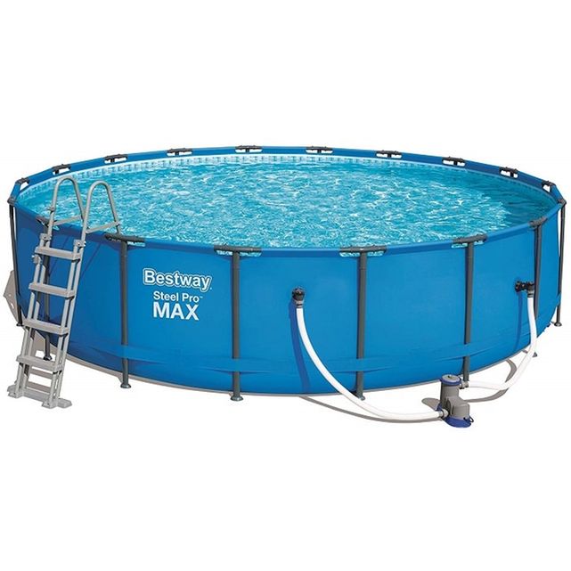 Piscine Tubulaire Ronde Bestway Steel Pro Max X M Bestway