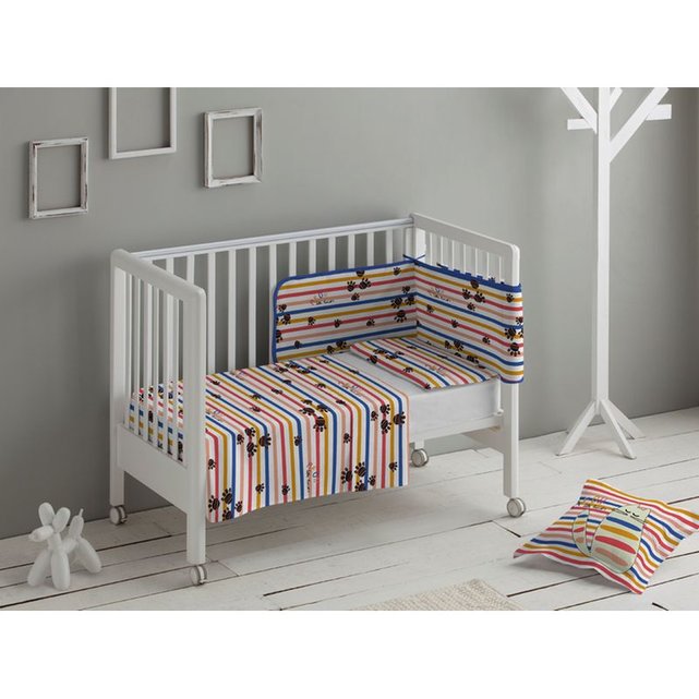 Drap Plat Meow Tc 100 Coton Multi Little Marcel La Redoute