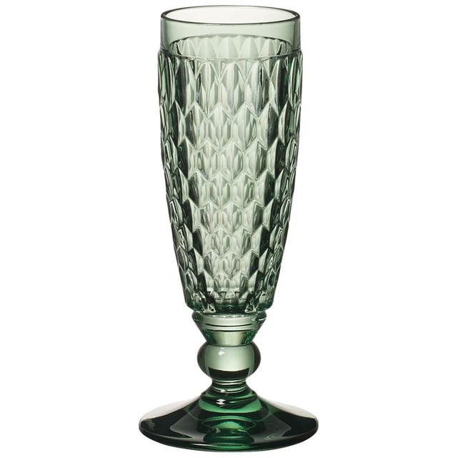 Coffret Verre Champagne Flûte à Champagne Villeroy & Boch Boston Safron - 120ml, Cristallin, Lave-vaisselle, Jaune
