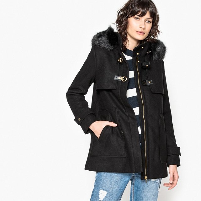 Duffle-coat en mélange laine La Redoute Collections | La ...