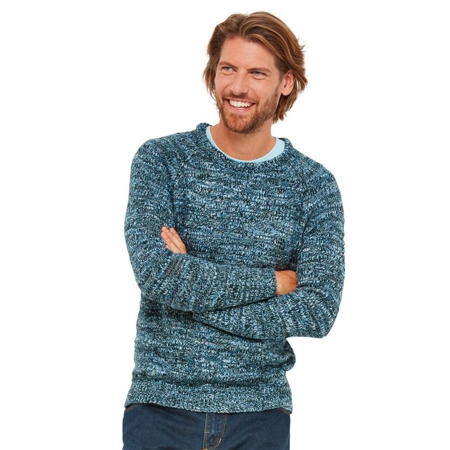 Pull-over homme d?hiver en maille bleu Joe Browns | La Redoute