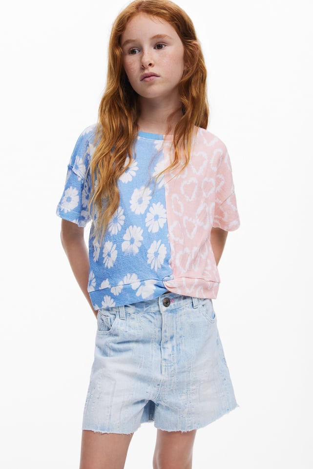 T-shirt DESIGUAL Fille 3-8 Ans Sur