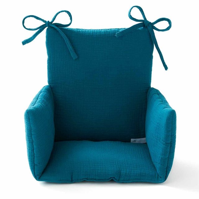 Coussin Chaise Haute Bebe Gaze De Coton Les Essentiels Fabrique En France Cocoeko La Redoute