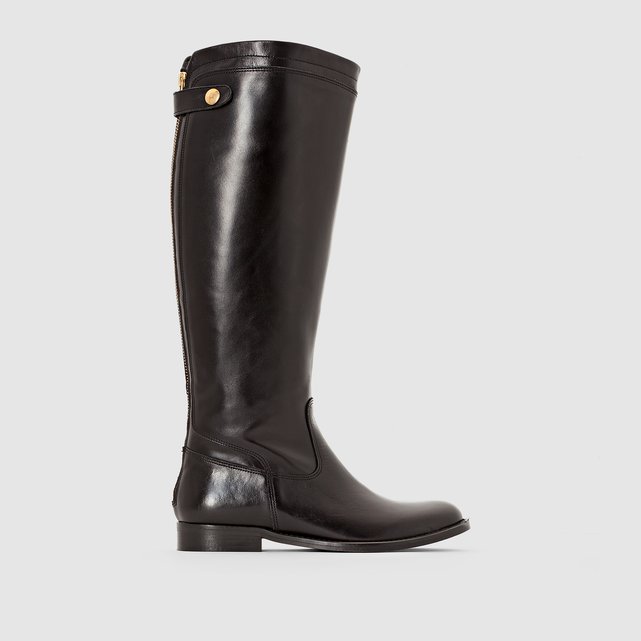 2132 leather boots , black, Jonak | La Redoute