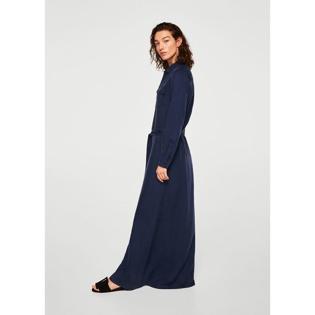 robe longue chemisier