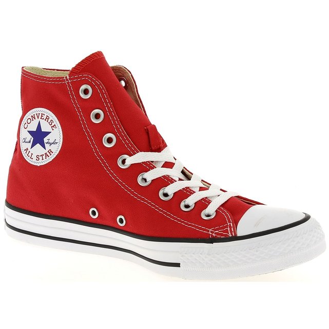 converse rouge montante