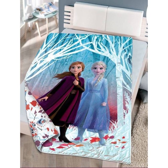 Parure de lit simple - La reine des neiges - Anna et Elsa dans la