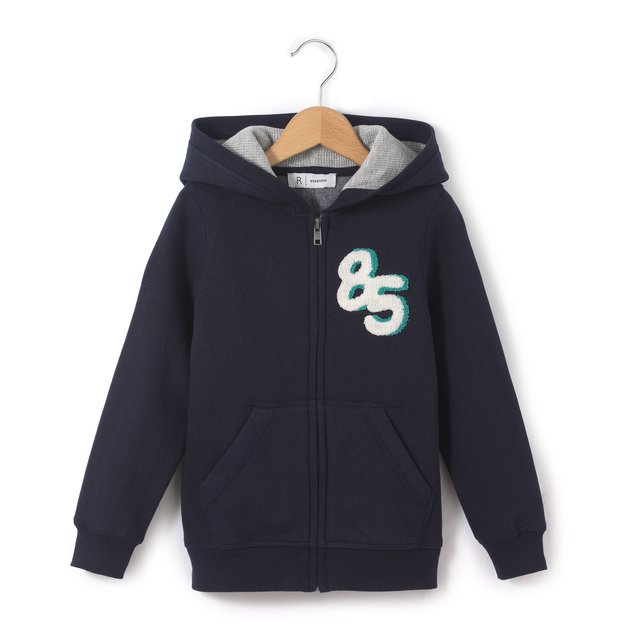 85 Print Zip-Up Hoodie, 3-12 Years 85 Print Zip-Up Hoodie, 3-12 Years