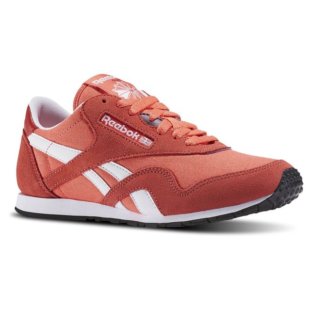 reebok classic nylon enfant orange