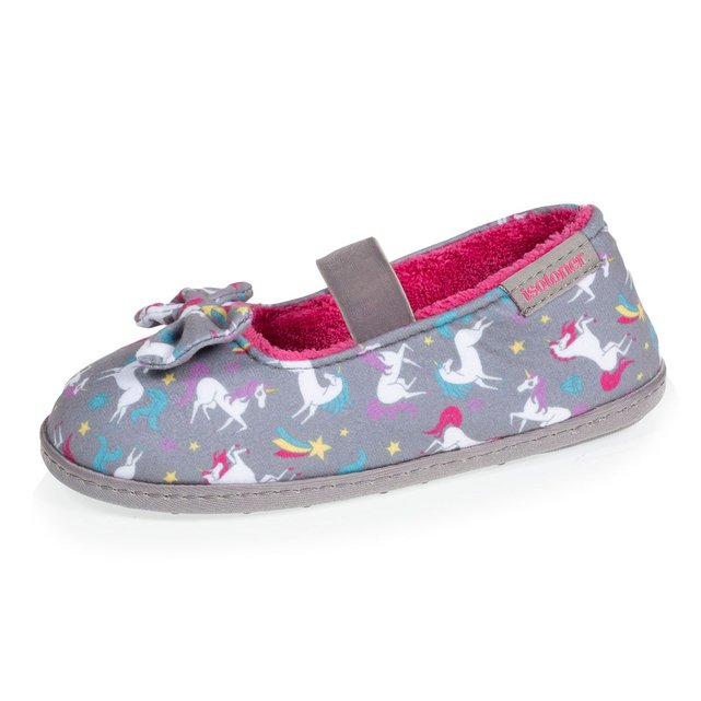 Chaussons ballerines fille licorne danseuses Isotoner | La ...