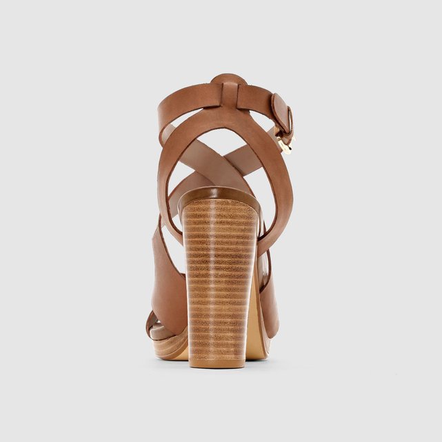 cuir croisées Redoute La brides Sandales Collections wCtZf