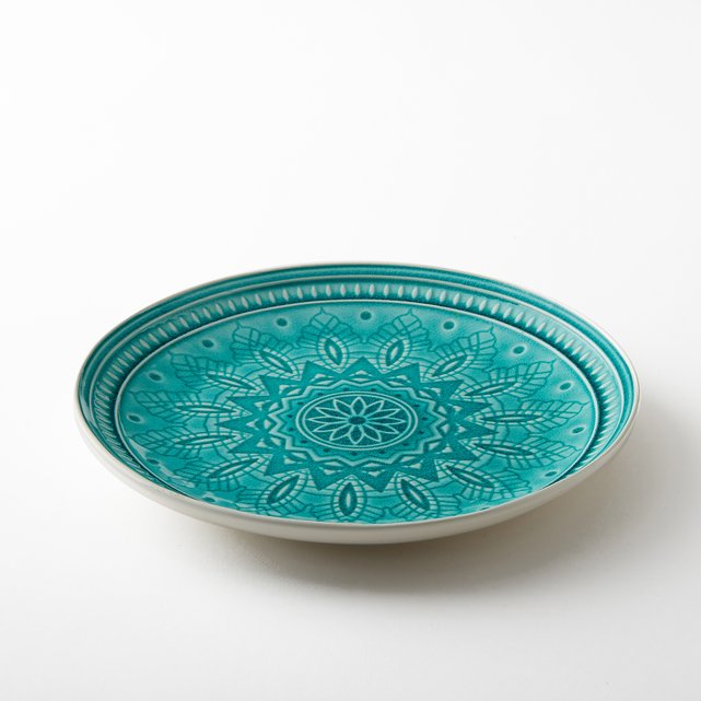 Set of 4 Nicolosi Stoneware Dinner Plates Set of 4 Nicolosi Stoneware Dinner Plates