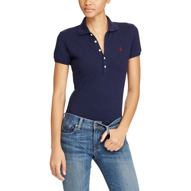 Short-sleeved polo shirt , navy, Polo Ralph Lauren | La Redoute