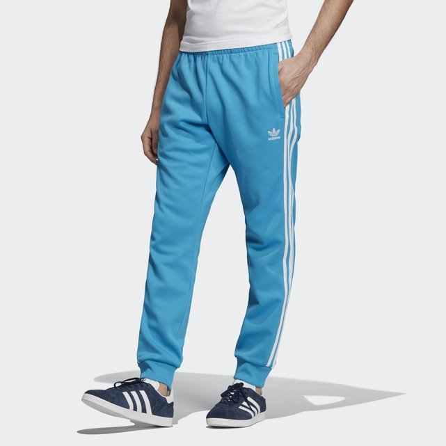 pantalon survetement adidas bleu
