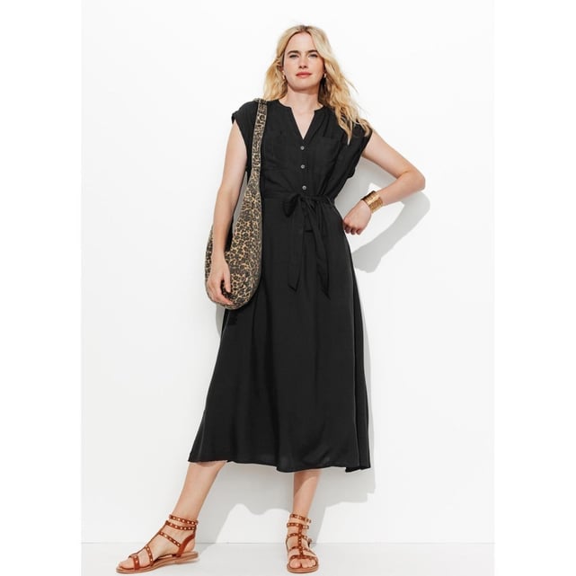 Robe Promod Mi-longue Taille 38 (M) - Multicolore évasée - Occasion Très Bon état