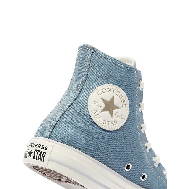 converse bleu jean