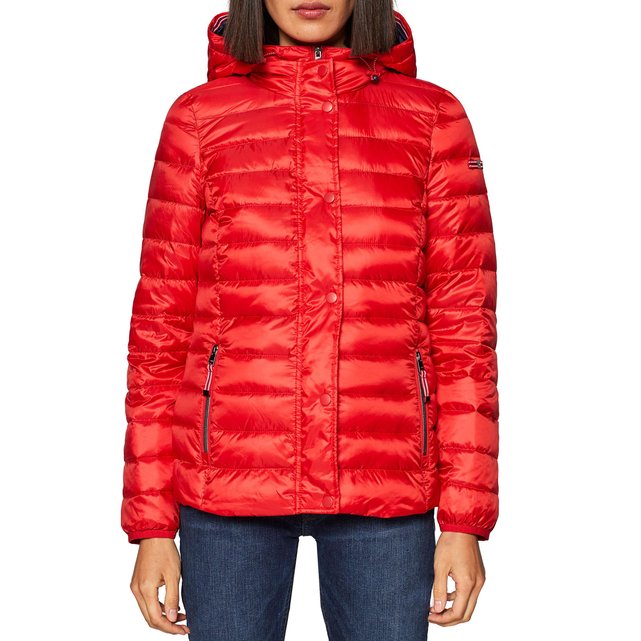 Leichte Kapuzensteppjacke