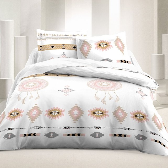 Housse de couette attrape rêve + 2 taies 100% coton 57 ...