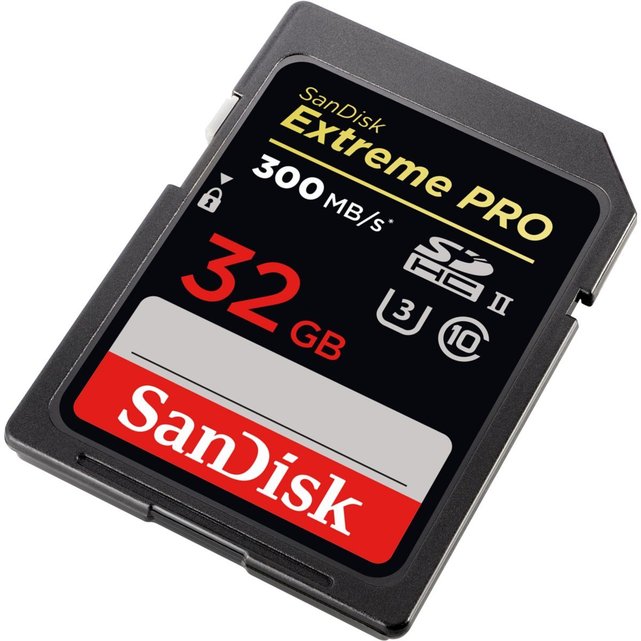 Carte sd extreme pro sdhc 32gb - 300mb/s uhs-ii Sandisk | La Redoute