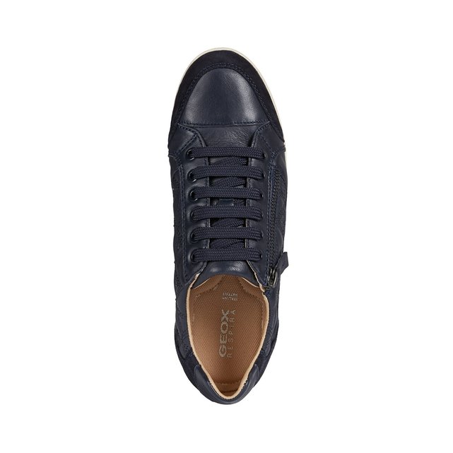 geox myria leather trainers