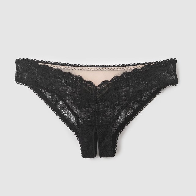 slip fendu femme